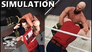 WWE 2K18 SIMULATION: JOHNNY GARGANO VS TOMMASO CIAMPA | NXT TAKEOVER CHICAGO II HIGHLIGHTS