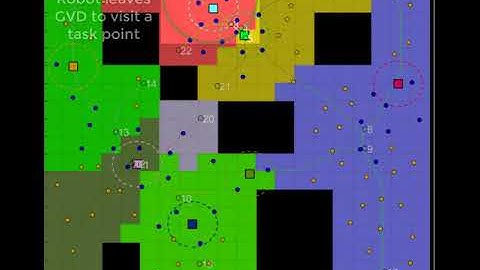 Multi-Robot Exploration in Task Assignment Problem- Second scenario