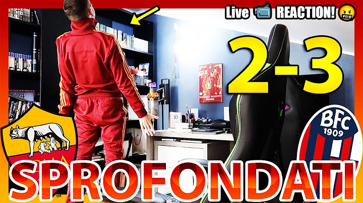 SPROFONDATI‼️ ROMA-BOLOGNA 2-3 [LIVE REACTION]