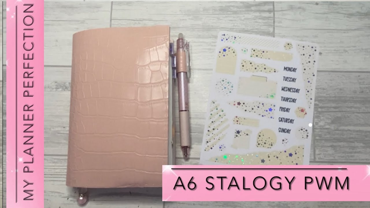 A6 Stalogy Plan With Me | Ft Josephine Bow | My Planner Perfection ...