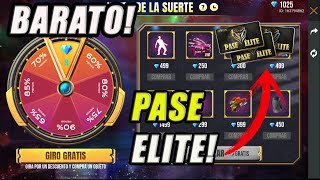 COMO CONSEGUIR EL PASE  ELITE CON 9 DIAMANTES??*RULETA DE LA SUERTE* ?