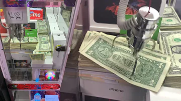 This Claw Machine Is LOADED with CASH