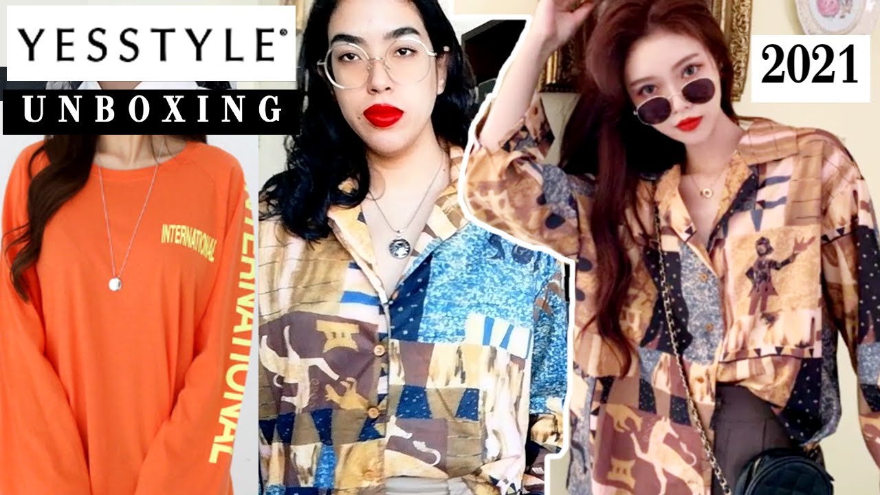 YESSTYLE EPIC UNBOXING ⭐ yesstyleHELLO2021