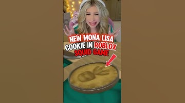 Is This The NEW “MONA LISA” COOKIE In SQUID GAME on ROBLOX?! 🍪😱