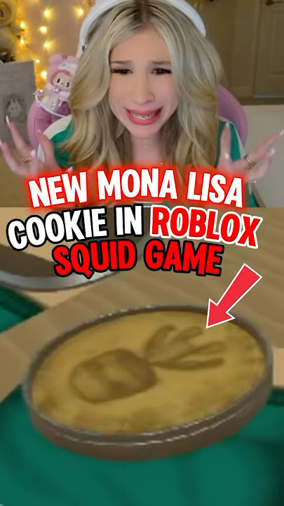Is This The NEW “MONA LISA” COOKIE In SQUID GAME on ROBLOX?! 🍪😱
