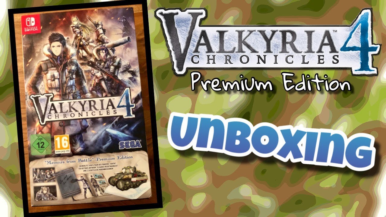Valkyria Chronicles 4 Edition Premium - NEUF Sous Blister - Nintendo Switch