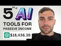 5 AI Tools That Print Money While You Sleep!