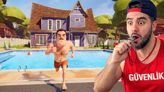 WILSON EVINE HAVUZ YAPTI - HELLO NEIGHBOR MODS