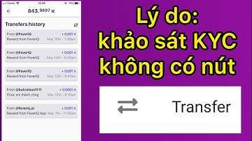 Lý do khảo sát KYC pi không có nút transfer | khảo sát KYC pi mới nhất | PI NETWORK VIỆT NAM