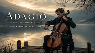 Dark Classical Strings | Slow Adagio Violin & Cello Music for Deep Reflection
