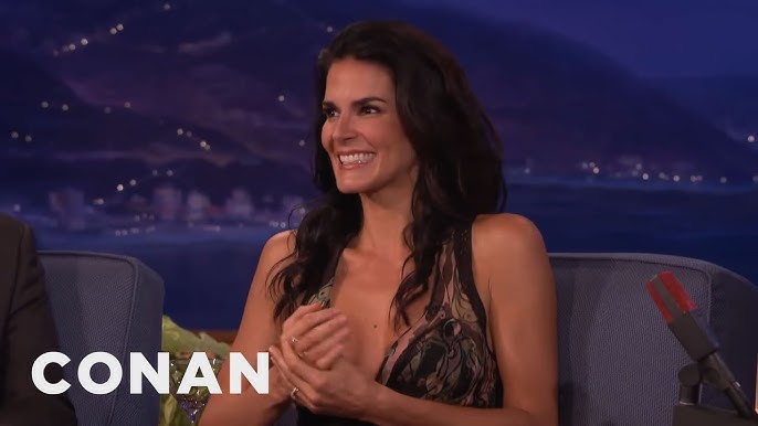 Angie Harmon's Naked Throwback Thursday Pic | CONAN on TBS - YouTube