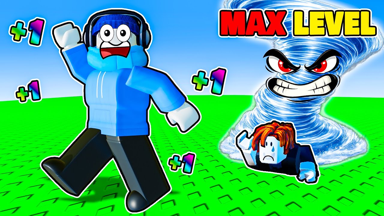 Roblox, но КАЖДУЮ СЕКУНДУ +1 МОЩНОСТЬ ТОРНАДО