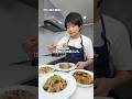 残業終わりにパスタ４品作ってみました！