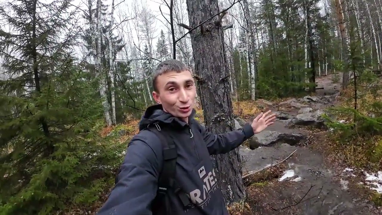 СМОТРИ! БЕСКРАЙНЕЕ НЕБО, ГОРЫ! ТАГАНАЙ. ПОКОРЯЕМ С ЛЕНОЙ ДВУГЛАВУЮ СОПКУ! БОЛЬШАЯ КАМЕННАЯ РЕКА!УРАЛ