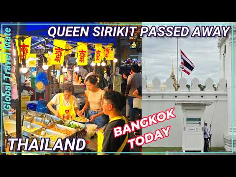 Queen Sirikit Sadly Pased Away How Is Bangkok Now Thailand 