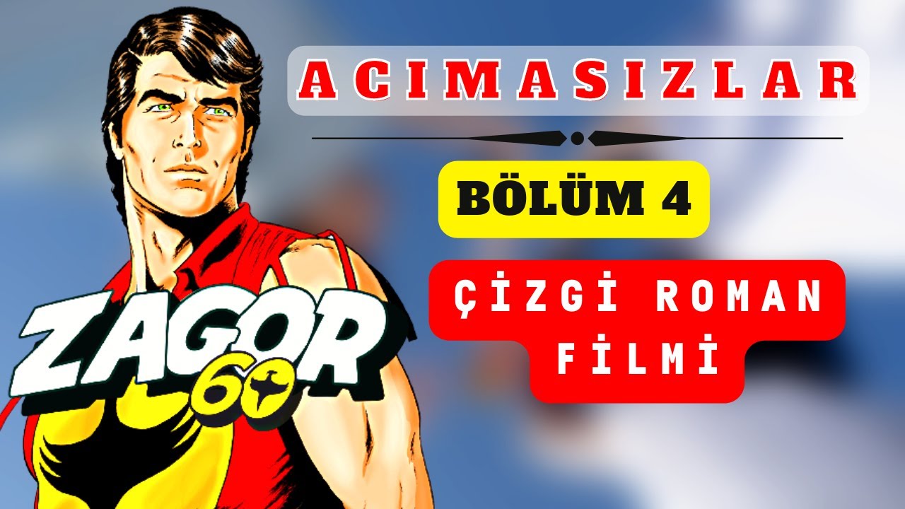 ZAGOR - ACIMASIZLAR | SESLİ ÇİZGİ ROMAN FİLMİ | Bölüm 4 | TAM MACERA | Sesli Kitap | KOVBOY FİLMİ