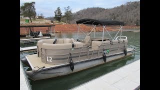 2015 Bentley 250 Party Cruise SE L2 Pontoon Boat on Norris Lake TN - SOLD!