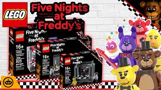 LEGO FNAF Offices (1,2,3 and 4)