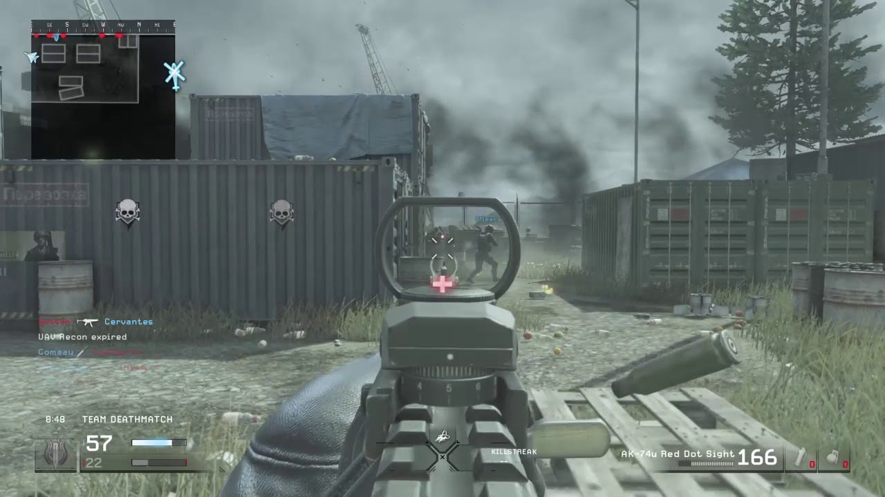 Call Of Duty Modern Warfare Remastered Bots Call of Duty®: Modern Warfare® Remastered 6v12 bots shipment - YouTube