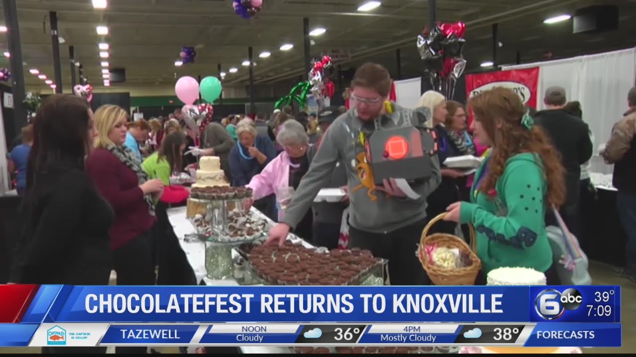 Chocolatefest returns to Knoxville YouTube