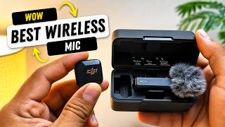 Best Mic Under ₹9490⚡DJI Mic Mini Review &amp; Test | Noise Cancellation - Audio Gain | Camera &amp; Phone