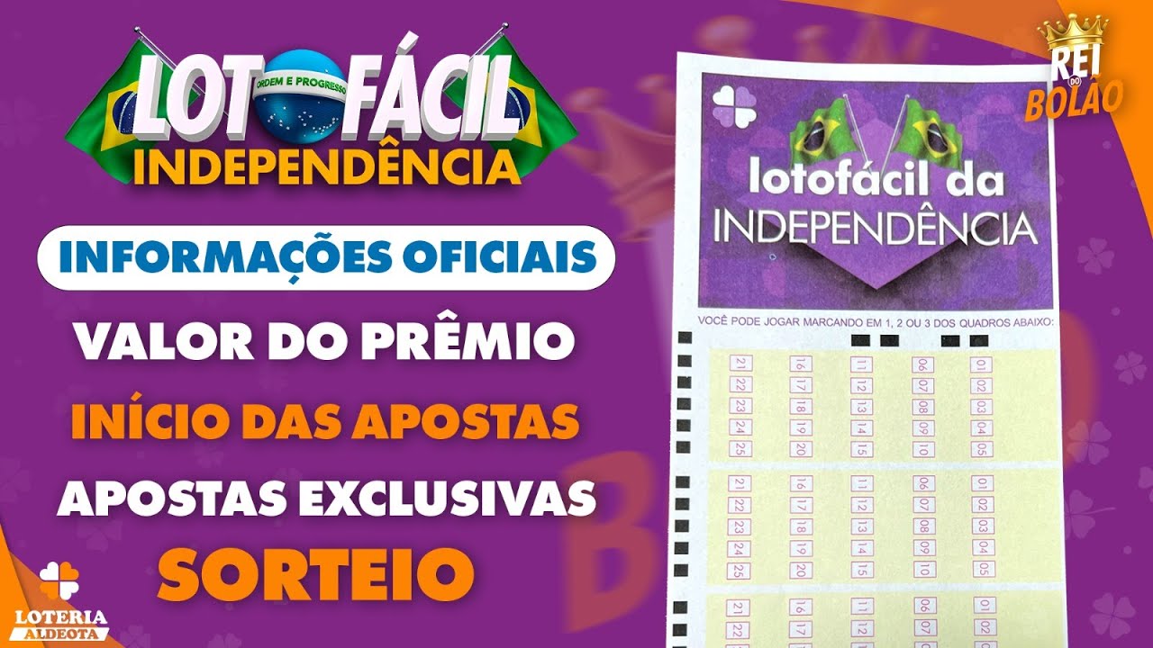 Lotofácil da Independência 2023: data, prêmio e como jogar - NSC Total