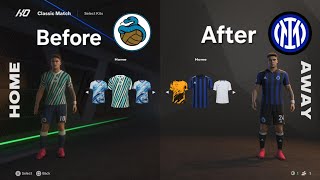 How to make Inter Milan In FC25
