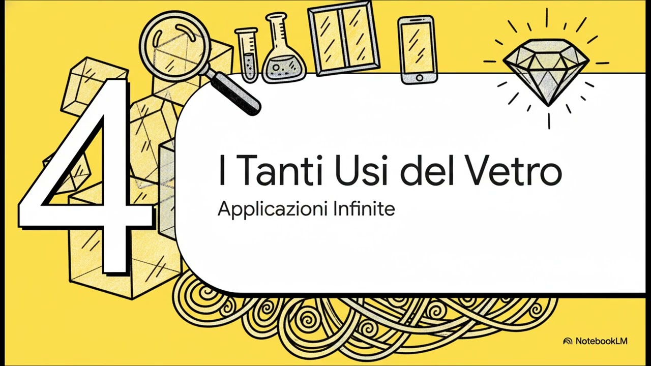 Il vetro: dalla sabbia allo spazio