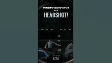 Sniper 3d assassin game shorts protect the Cops from the four armed men