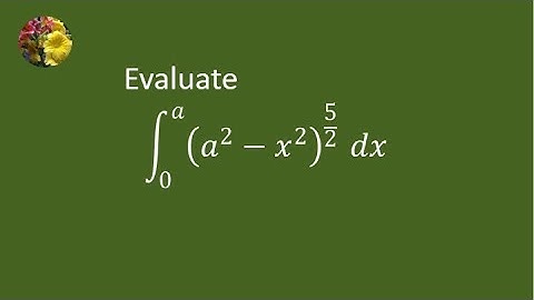 Definite Integrals (SMY-MA- calculus with Analytic Geometry - 5.4-12)