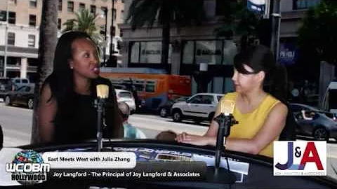 Interview with Joy Langford  Chinese TV