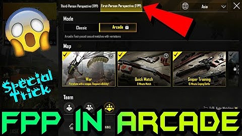 How to unlock FPP in Arcade Mode in PUBG Mobile [Expired]