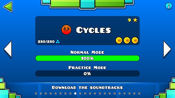 MAIN Level 9: Cycles (All Coins) | Geometry Dash