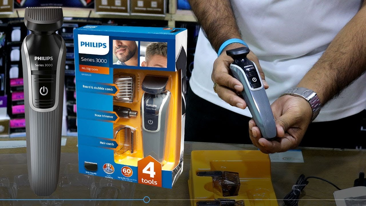 philips series 3000 multigroom trimmer