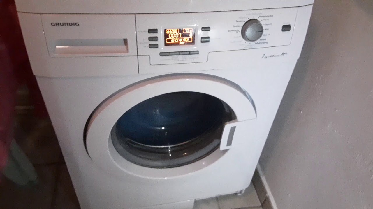 Grundig gr5500 стиральная машина