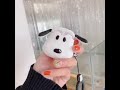 Snoopy Strawberry bear Airpods case