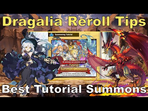 Dragalia Lost – Rerolling & Tutorial Summon Tips