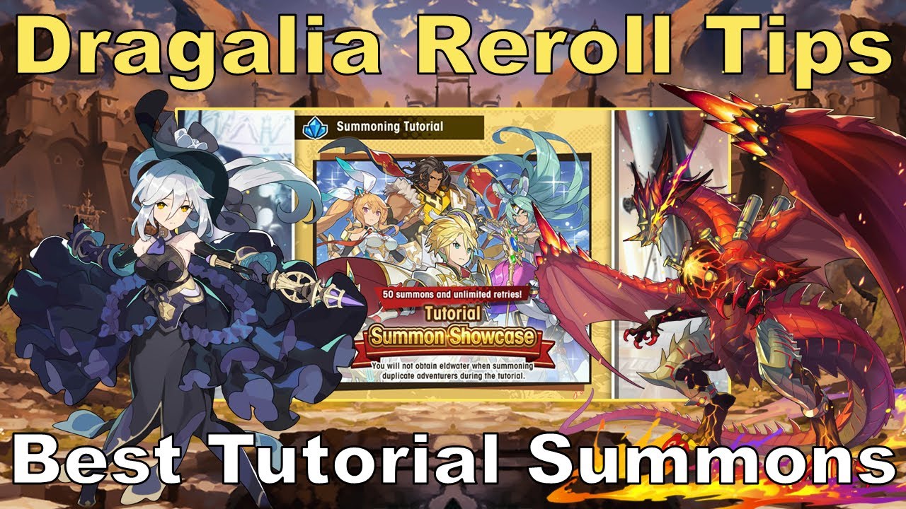 Dragalia Lost Comprehensive Beginner S Guide See Pinned Comment For New Video Youtube