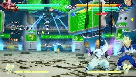 DBFZ: Team Synergy pt.2 (Kid Buu/ Vegeta SSJ/Goku Black) Combos