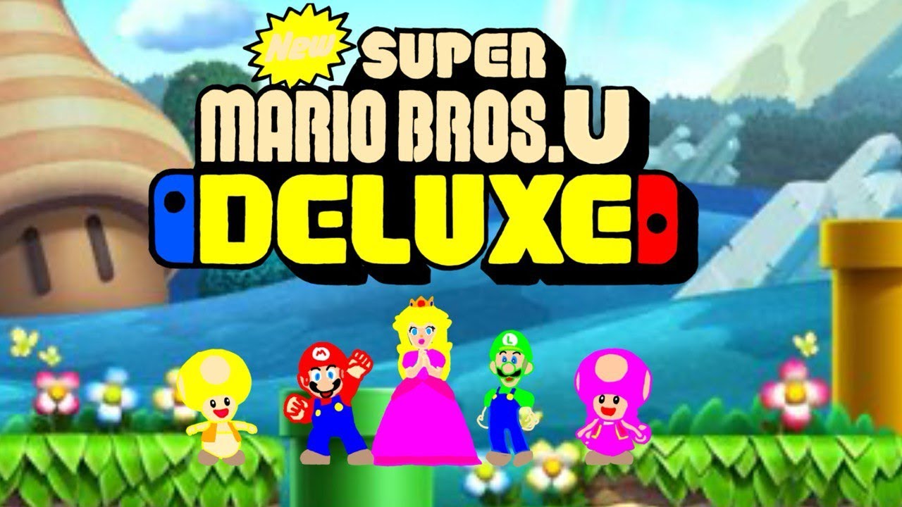 NEW SUPER MARIO BROS U DELUXE. FULL GAME