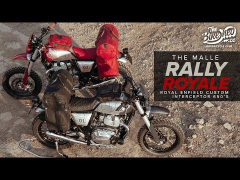 The Malle Rally Royale - Royal Enfield Interceptor 650 Customs