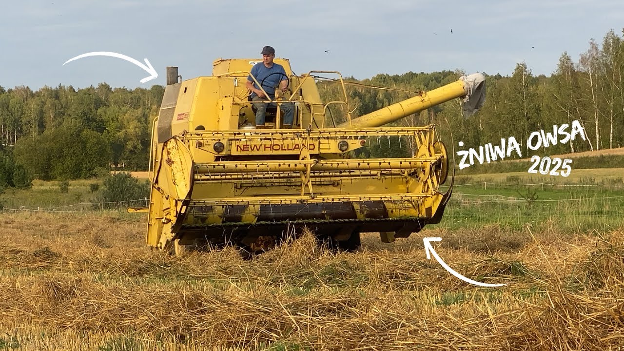 Zaczynamy Pierwsze Żniwa Owsa 2025!!!🔥Dwa Zestawy!!!✔