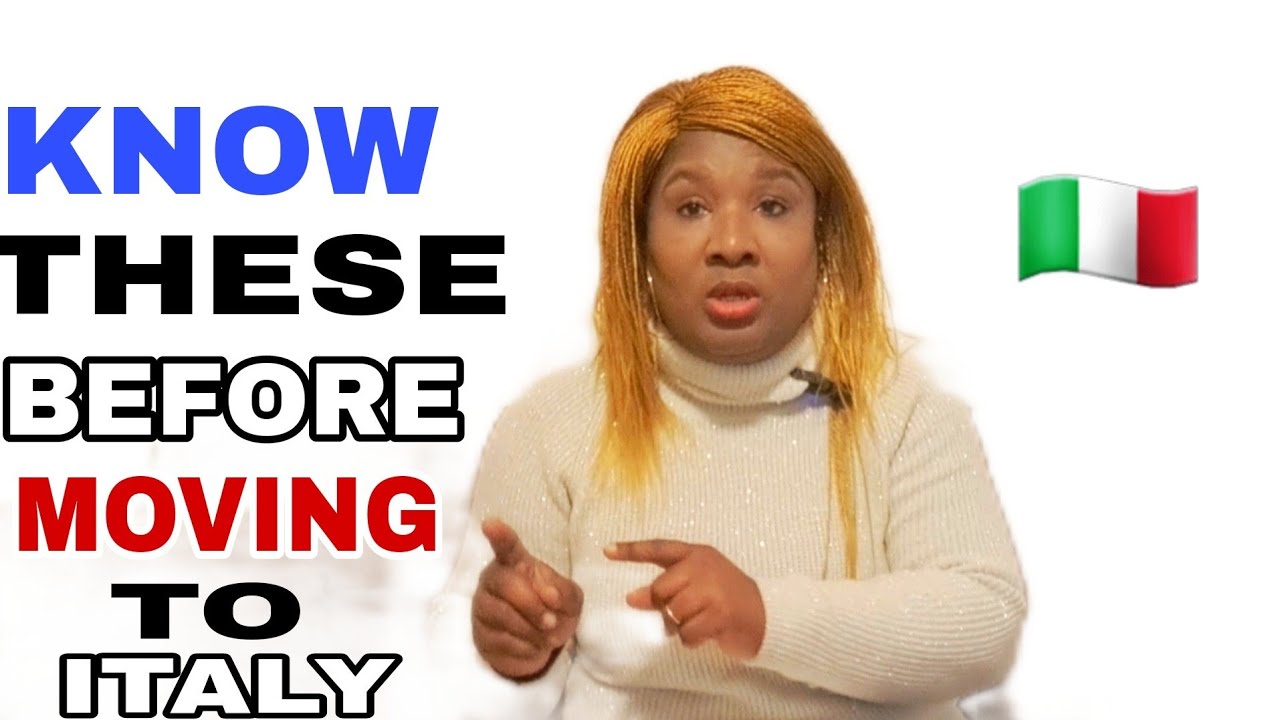 THINGS TO KNOW BEFORE MOVING TO ITALY IN 2024 YouTube Maxresdefault