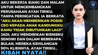 DIBUANG Ayah Tiri Demi Anak Kandung, CEO Baru ITU SYOK Saat 90% KLIEN Kabur Mencariiku!..