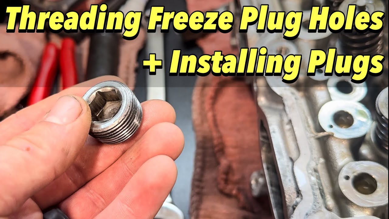 Installing Plugs in FA20 Heads (Prevent Common Freeze Plug Failure) WRX ...