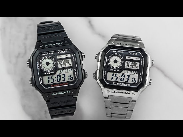 A $30 Watch Worth Every Penny - Casio AE1200WH World Time Review 