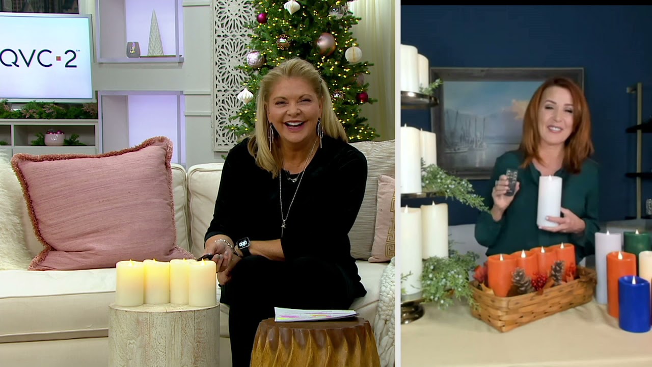 Illure S/4 4", 6" or 8" 3D Flameless Candle Pillars with Remote on QVC