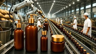 Turning Coffee Waste Into Luxury Skincare – Full Process Inside a Cosmetics Factory
