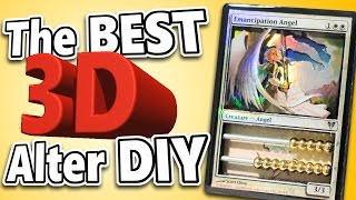 MTG - The BEST DIY 3D Alter Method! Magic: the Gathering Art Tutorial!