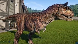 Jurassic World Evolution - Carnotaurus Gameplay (PS4 HD) [1080p60FPS]